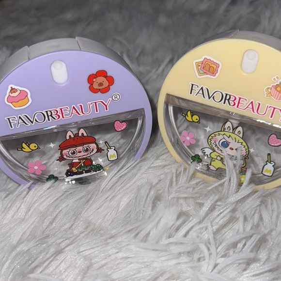 FavorBeauty Purple and Cream Labubu perfume spray - Picture 2 of 4